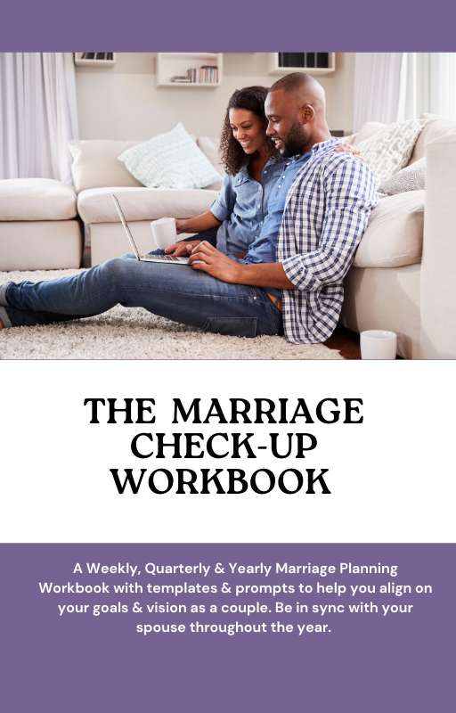 The Marriage Check-up Workbook.